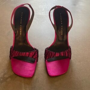 Hot pink Richard Tyler heels